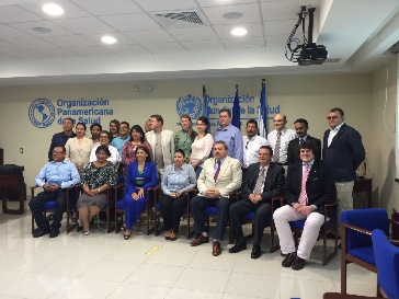 Team with WHO, PAHO, CECMED, MBC and NIIVS at  Managua , Nicaragua